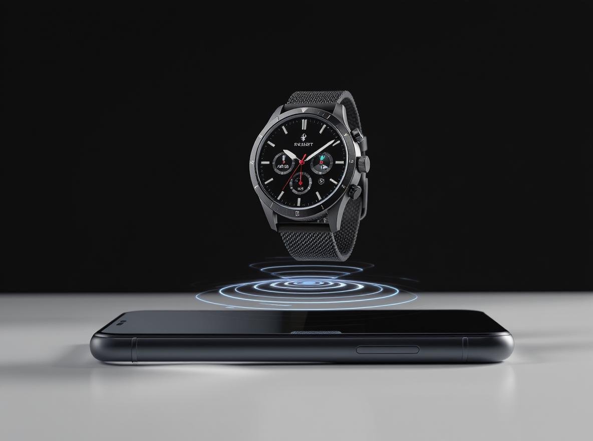 Smartwatch and smartphone showing wireless connectivity options for standalone use