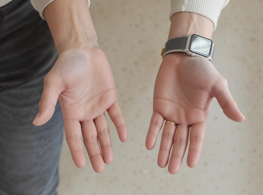 Dominant vs non-dominant hand positioning for optimal smartwatch placement