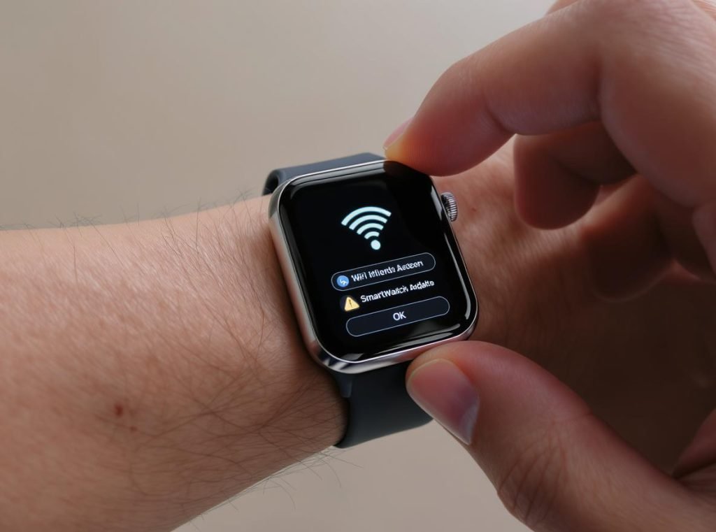 Setting up smartwatch without smartphone using direct WiFi configuration