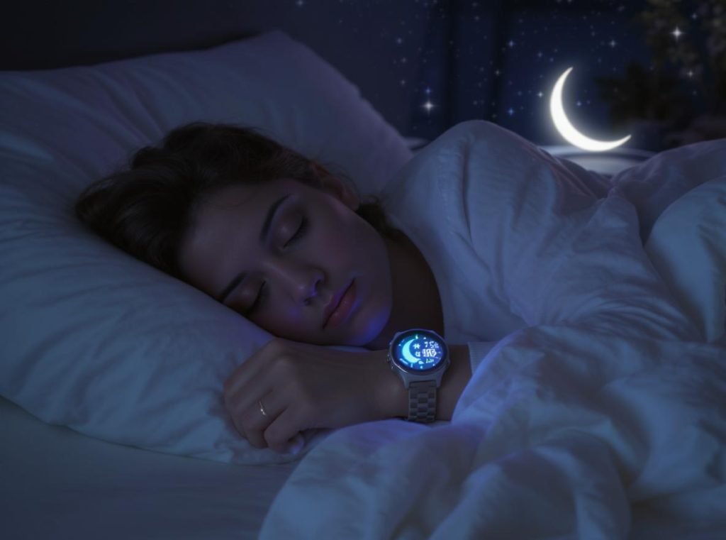 Long-term smartwatch health effects timeline showing positive wellness trends