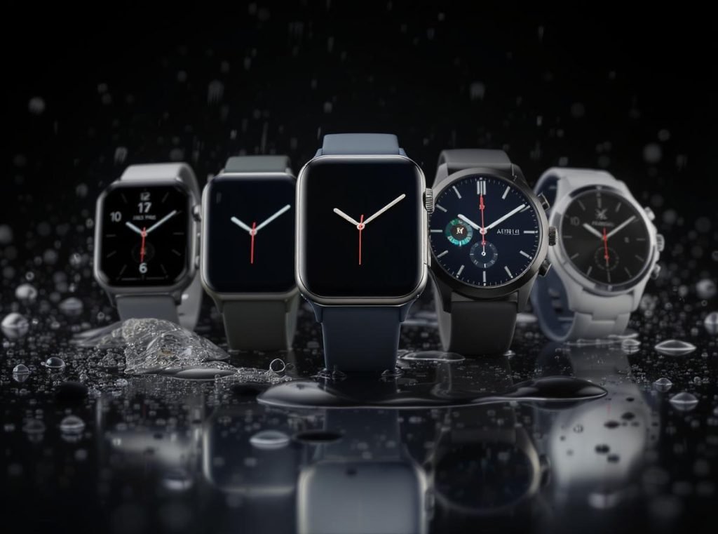 Premium smartwatch brands with superior water resistance protection capabilities