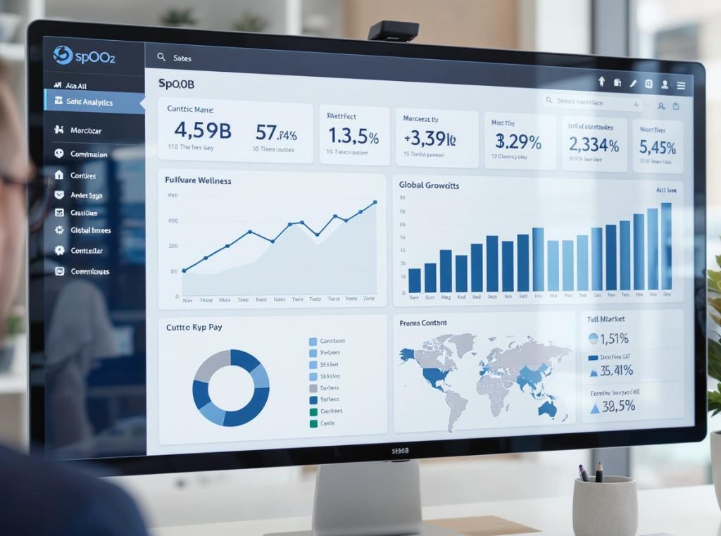 Business applications for SpO2-enabled smartwatches including healthcare and corporate wellness