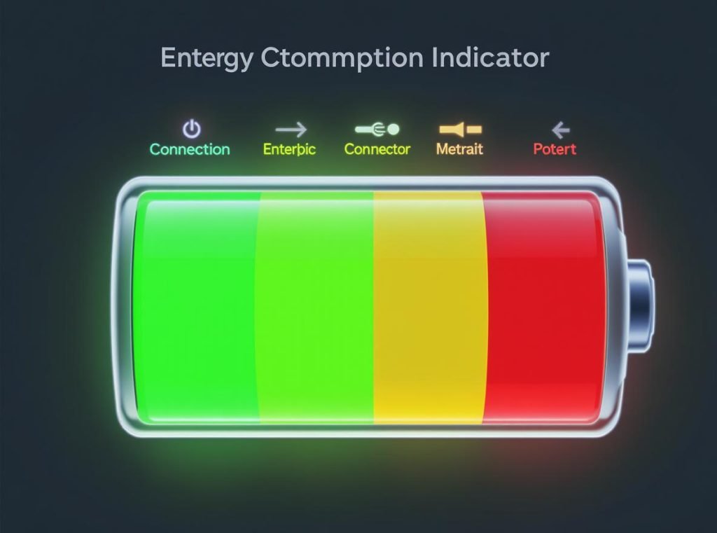Battery life impact comparison of different smartwatch connection methods