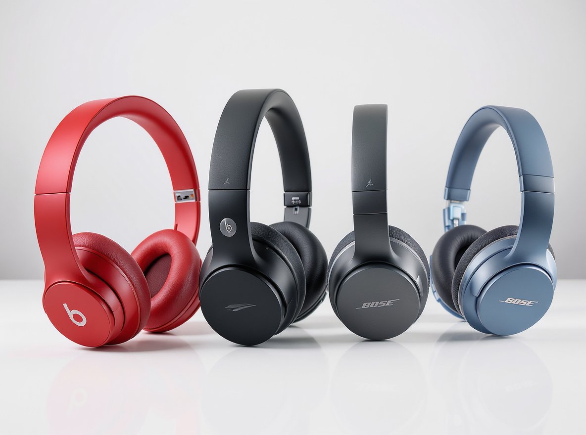 Beats headphones vs Sony WH-1000XM5 vs Bose QuietComfort comparison 2025