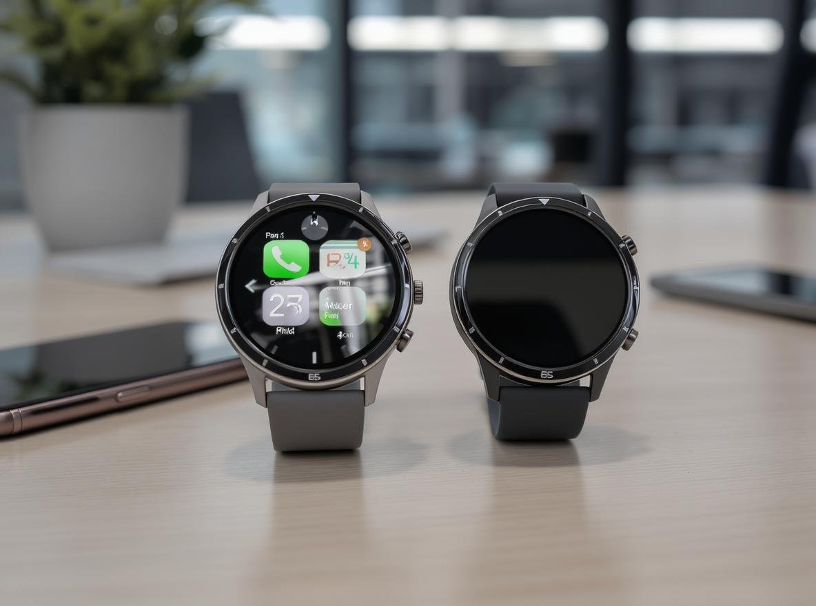 Apple Watch and Samsung Galaxy Watch ecosystem comparison side by side