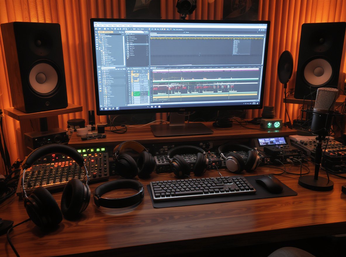 Best headphones for music production and mixing 2025 professional studio setup