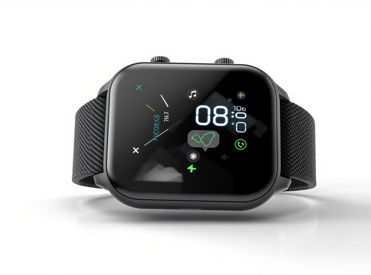 Best smartwatch with large easy-to-read display screen showing bright OLED technology
