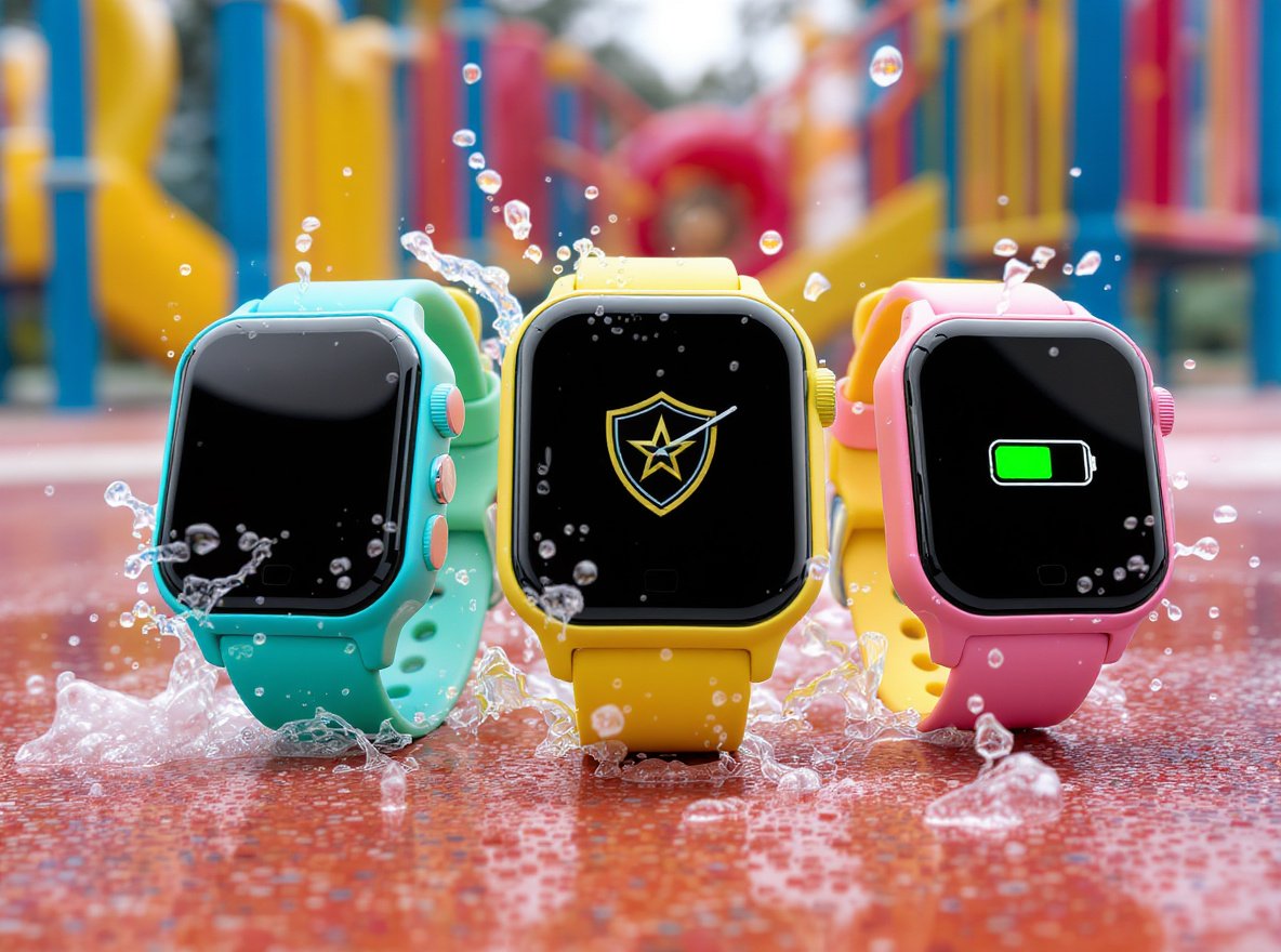 Best durable kids smartwatches with water resistance and military grade protection