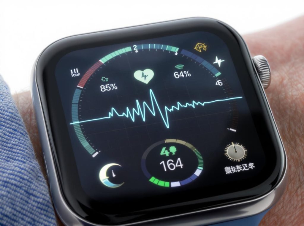 Essential health metrics monitored by comprehensive smartwatches including ECG, blood oxygen, sleep stages, and stress monitoring