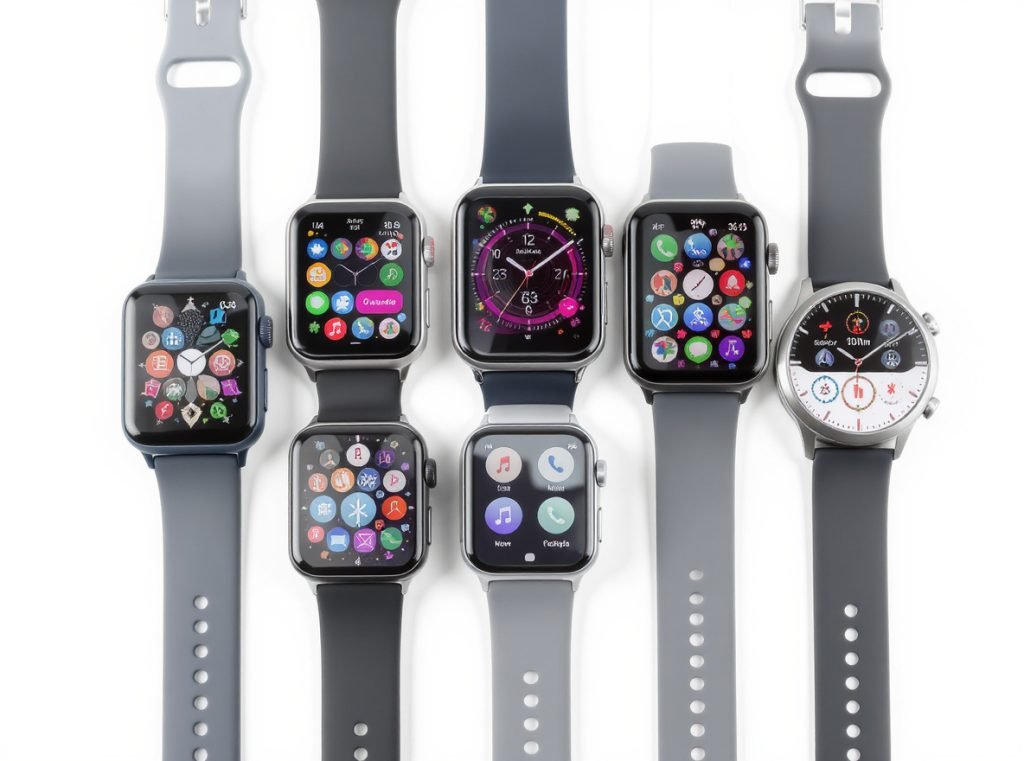 Major smartwatch brands supporting Spotify and YouTube Music streaming apps