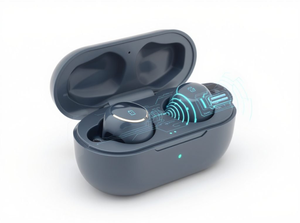 Key features of ideal TV earbuds including low latency and long battery life