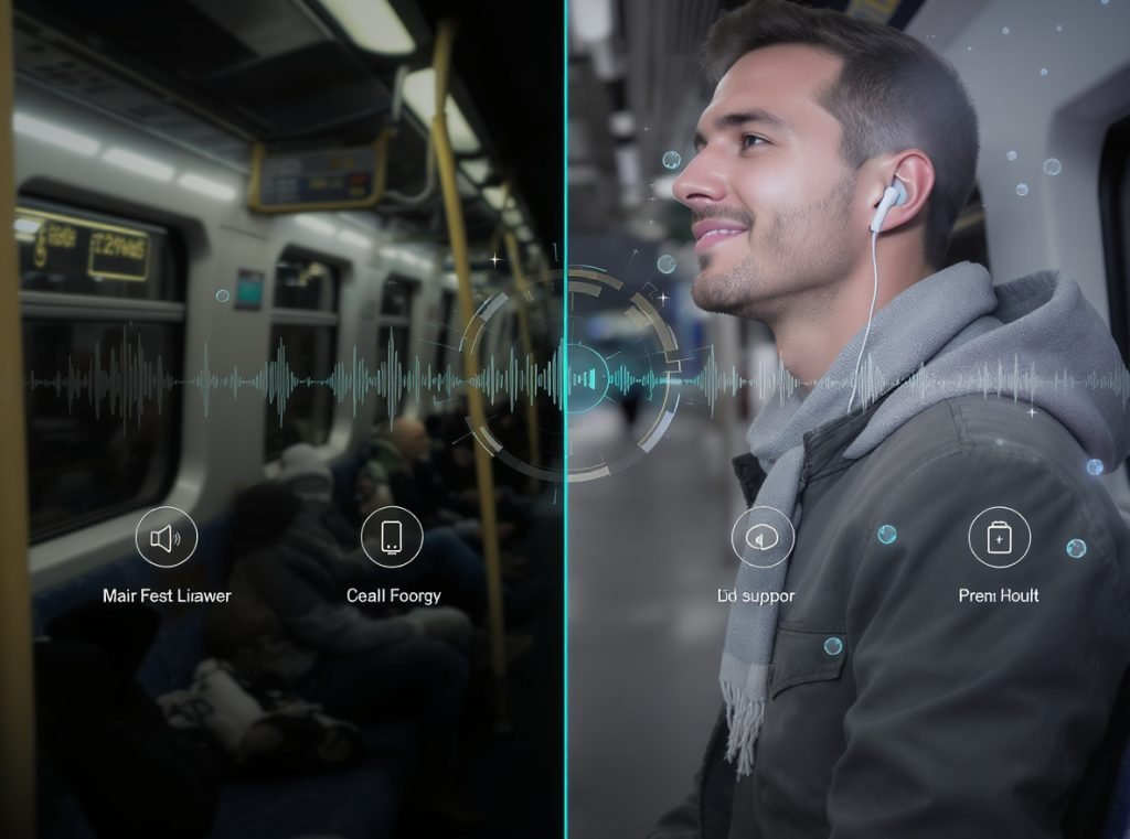 Essential features for public transit earbuds - ANC, battery life, water resistance