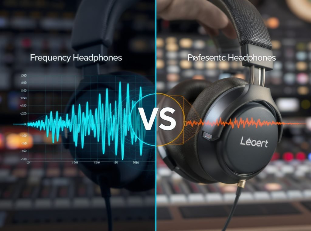 Professional studio headphones vs consumer headphones comparison features