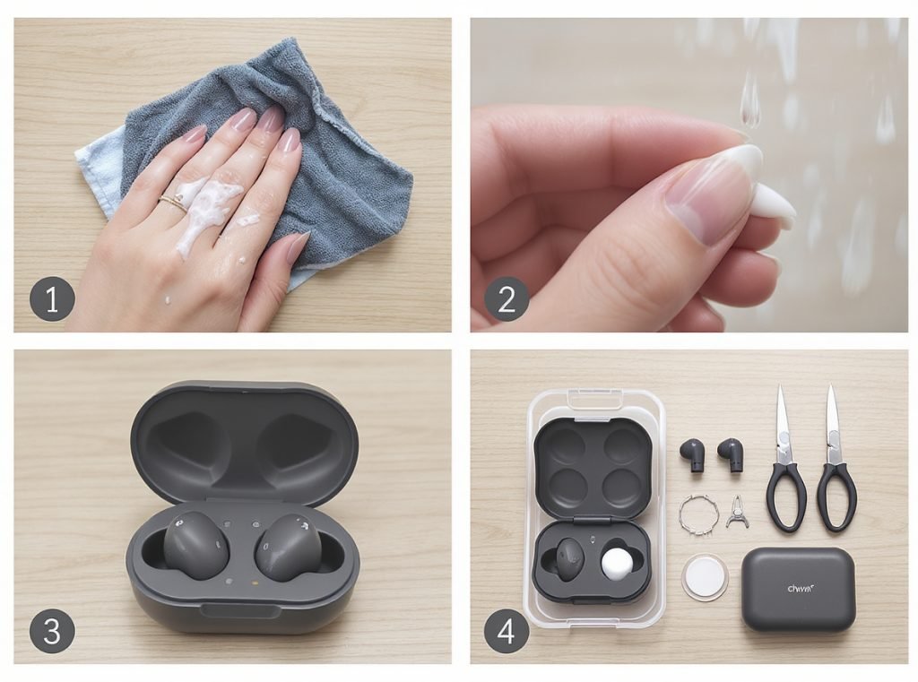 Daily maintenance guide for commuting earbuds - cleaning and care tips