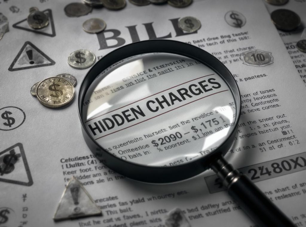 Hidden costs analysis for LTE smartwatches showing activation fees, taxes, and additional charges beyond advertised rates