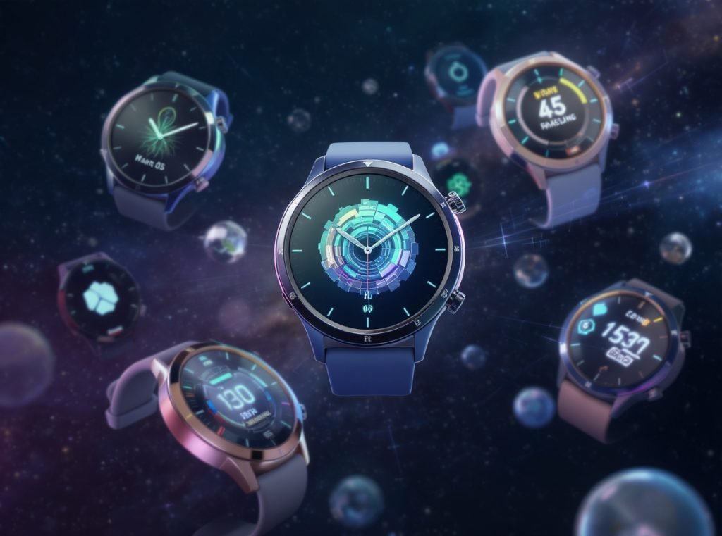 Different smartwatch operating systems including Wear OS and Samsung Tizen for Android phones