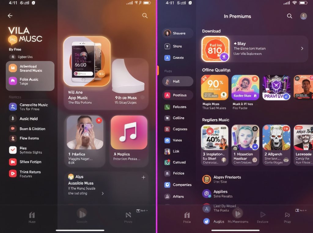 Premium vs free music subscription features comparison for smartwatches