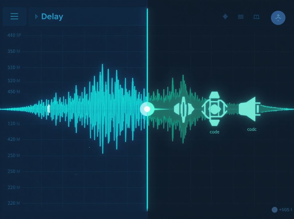Bluetooth codec comparison for TV audio showing latency differences
