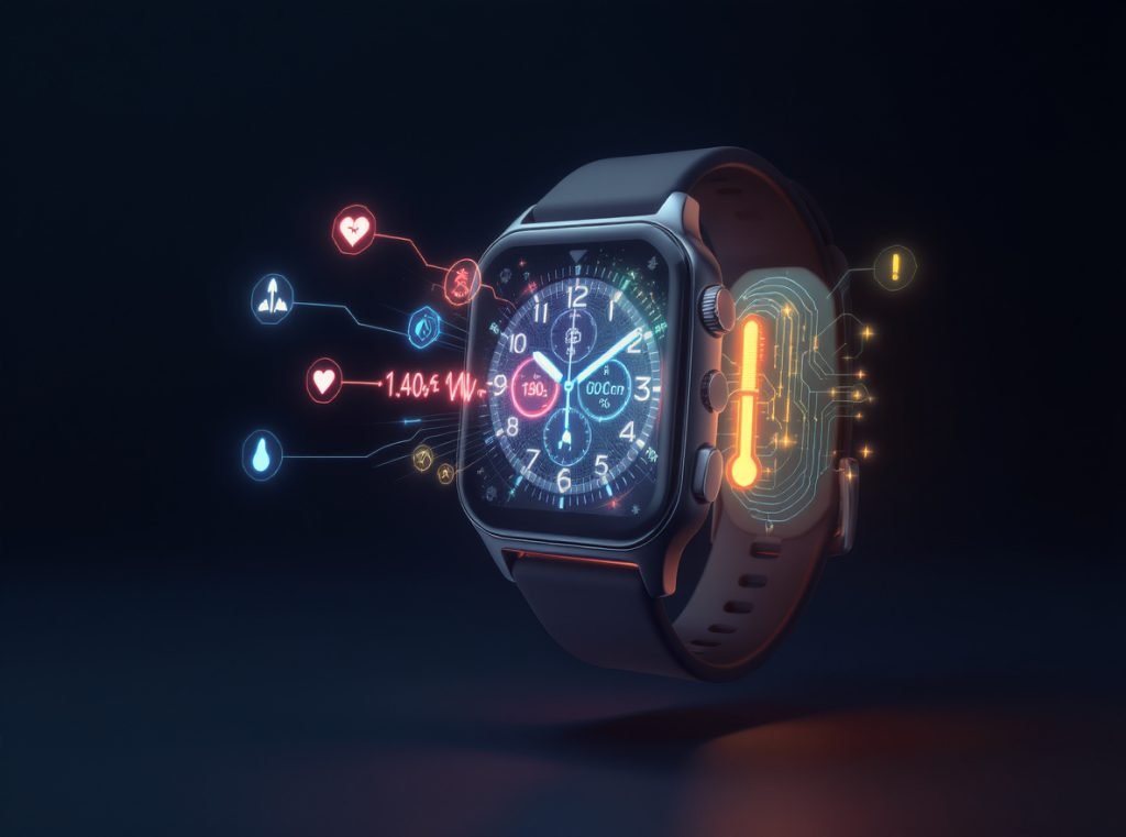 Essential smartwatch sensors for accurate sleep tracking including heart rate SpO2 temperature