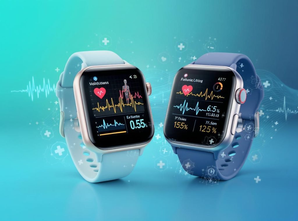 Apple Watch vs Samsung Galaxy Watch health fitness features comparison