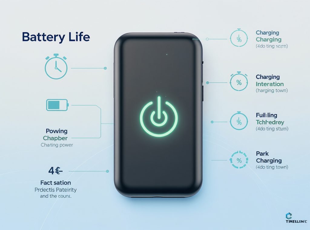 Budget TWS earbuds battery life comparison - charging case and playback time