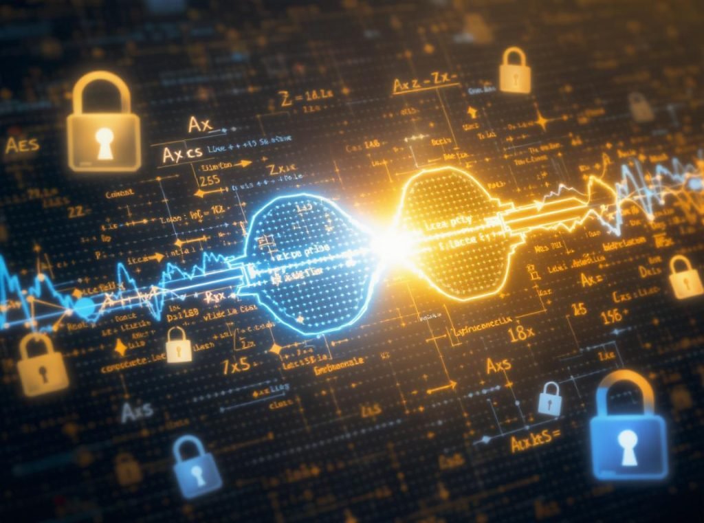 Bluetooth security key exchange cryptographic encryption process diagram