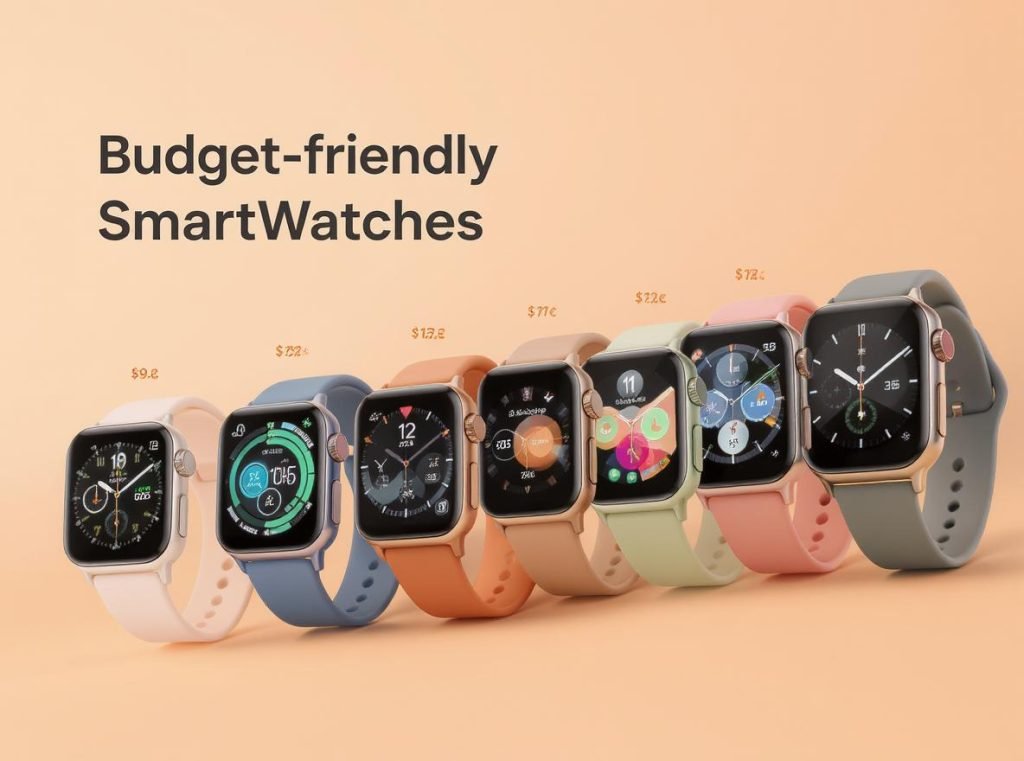 Budget smartwatches showing step tracking accuracy and value comparison