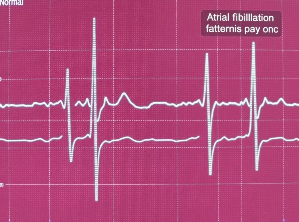 Heart rate variability and atrial fibrillation detection patterns