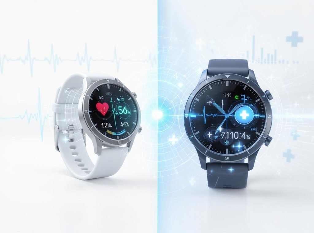 Health tracking accuracy comparison Apple Watch Garmin medical grade monitoring