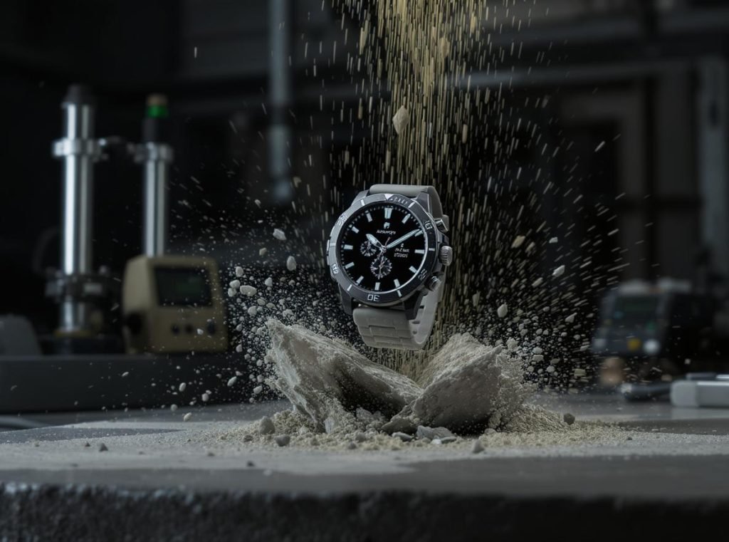 Business cost analysis showing 5-year total ownership costs for rugged vs standard smartwatches