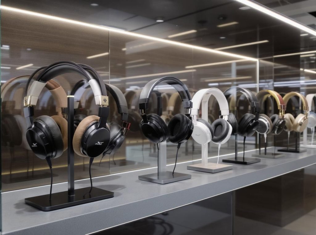 Top headphone brands for professional business calls including Sony, Jabra, and premium models