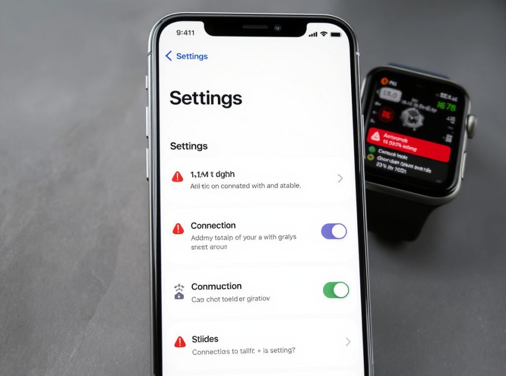 Phone settings interfering with smartwatch bluetooth connections