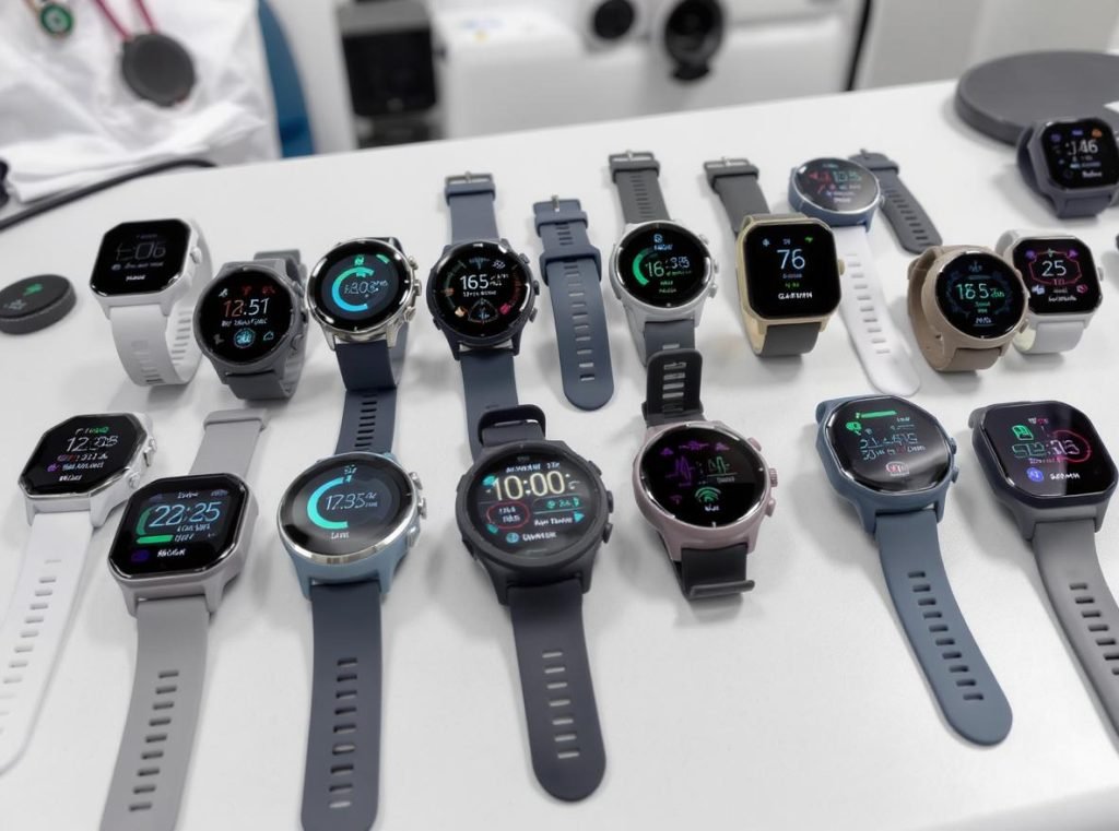Alternative FDA-cleared ECG smartwatches including Fitbit Sense and Garmin models