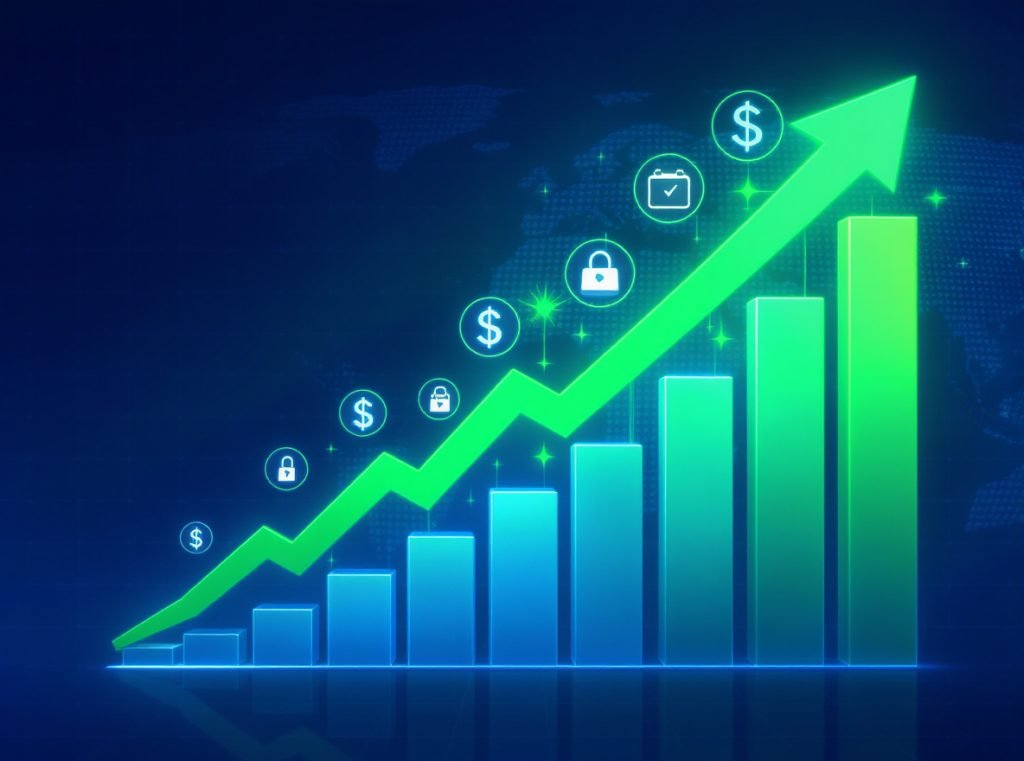 Glucose monitoring smartwatch market growth chart showing business opportunities