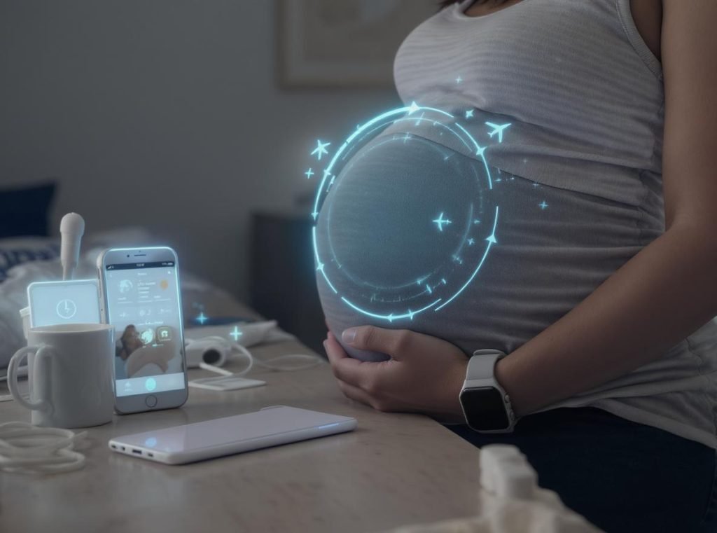 Pregnant woman EMF risk reduction safety measures smartwatch precautions