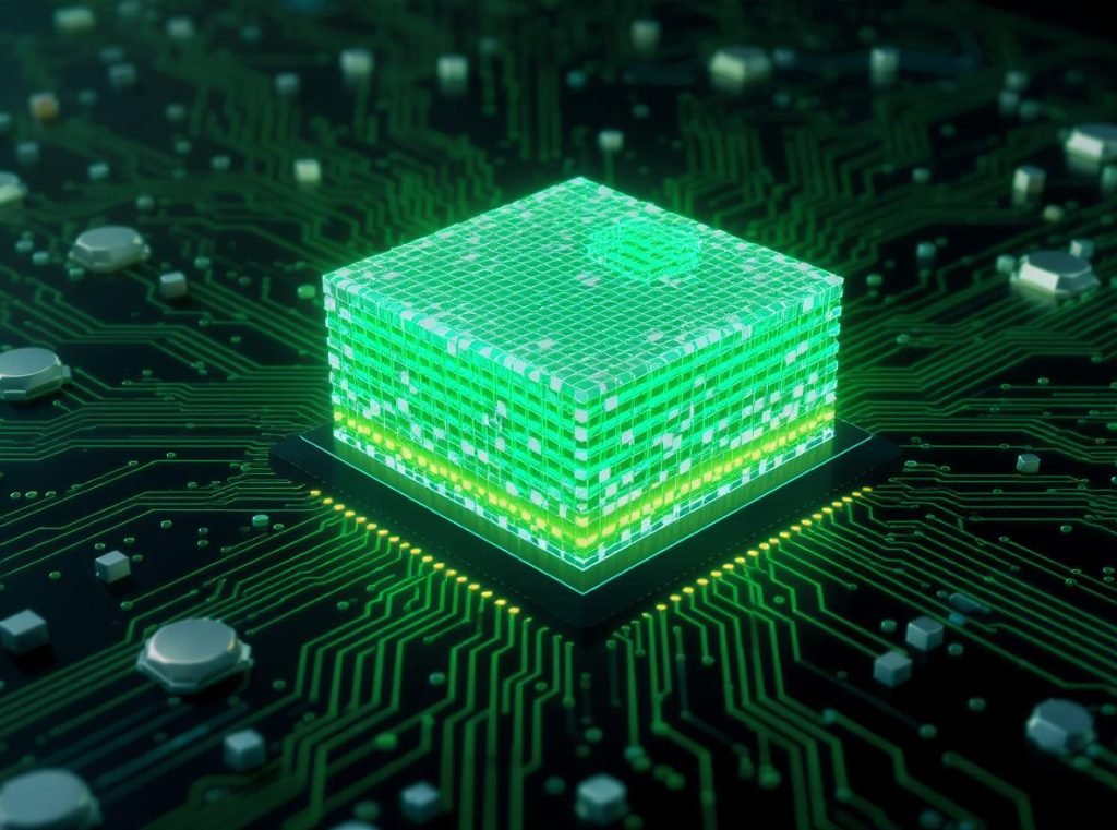 Piezoelectric driver crystal structure deformation under electrical current MEMS technology