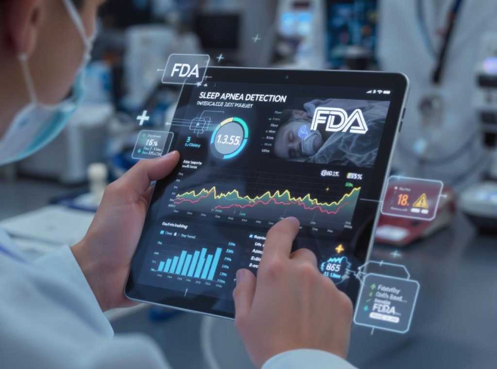 FDA approved smartwatch sleep apnea detection in medical setting