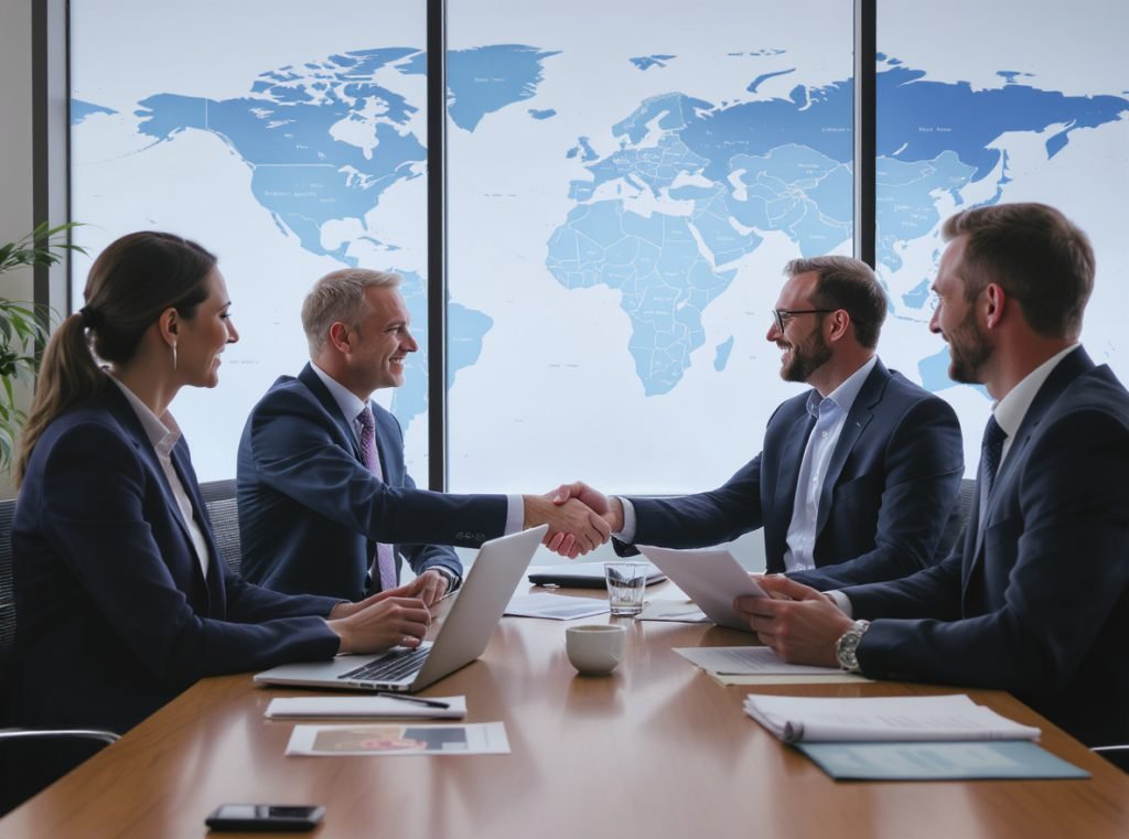 Business strategy meeting for navigating smartwatch regulatory compliance