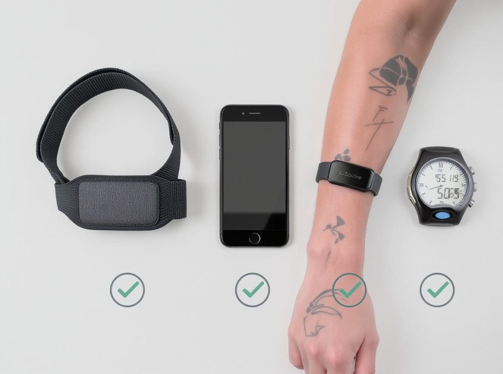 Safe fitness tracking alternatives for pacemaker patients without interference risks