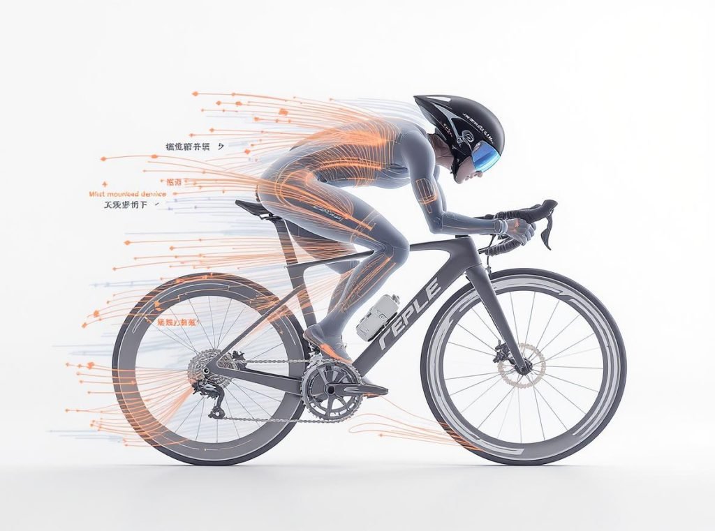 Aerodynamic benefits of smartwatches vs bike computers for competitive cycling