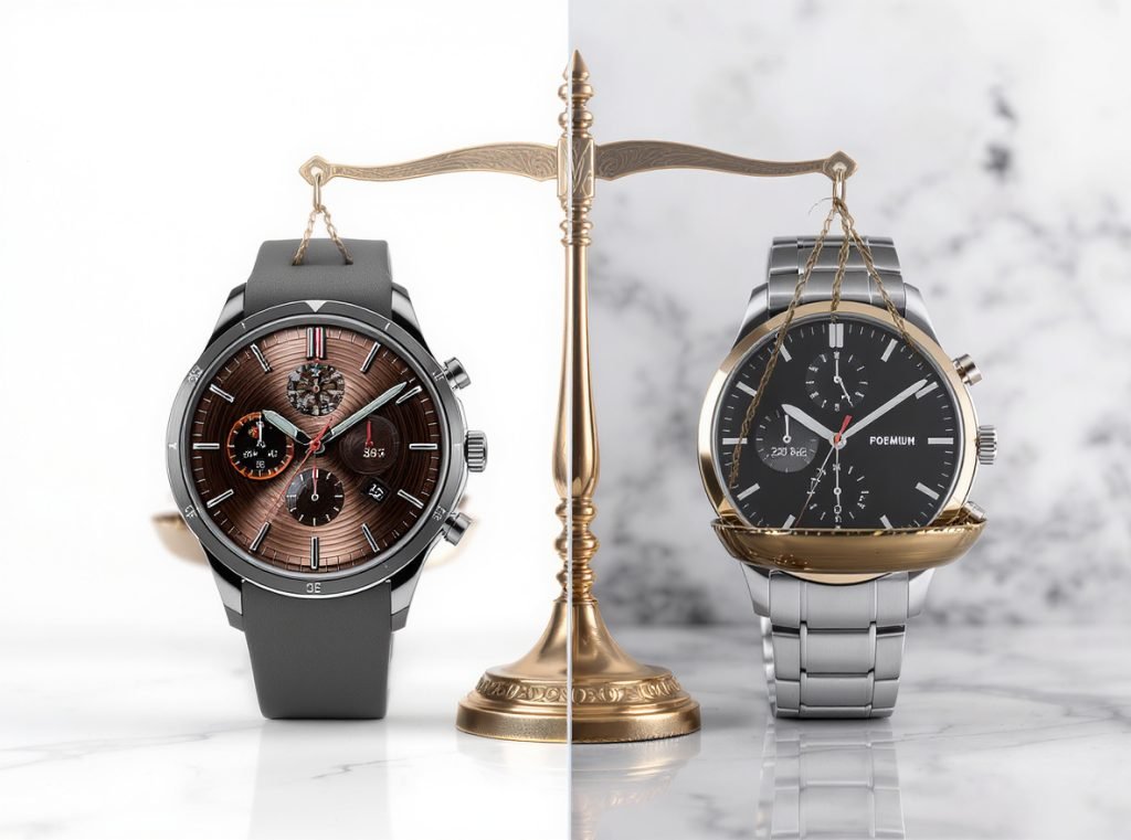 Premium versus budget smartwatch battery life value comparison