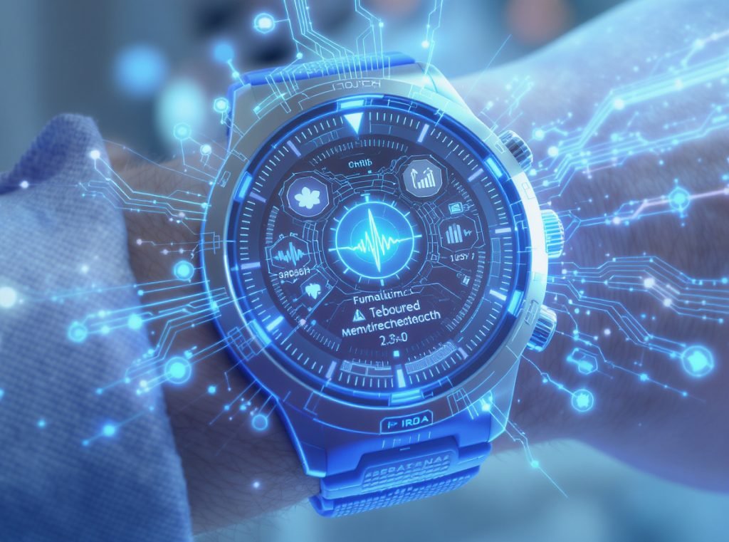 Future smartwatch technology with advanced glucose monitoring capabilities