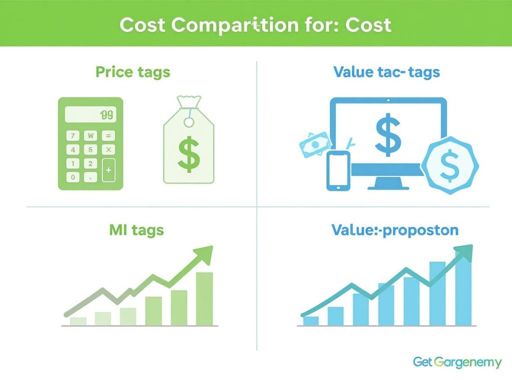 Cost comparison analysis for cycling smartwatches vs bike computers