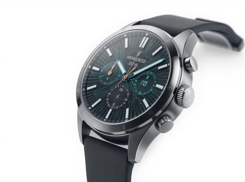 Professional grade smartwatch advanced heart rate monitoring sensors