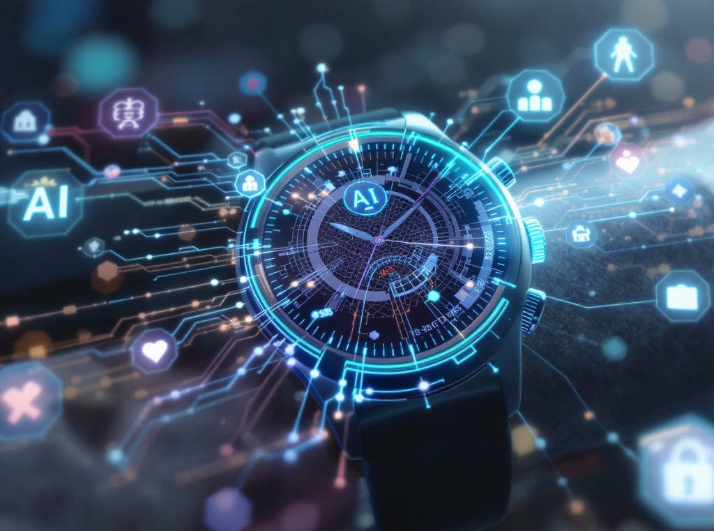 Latest smartwatch technology trends including AI integration and advanced health monitoring for 2025