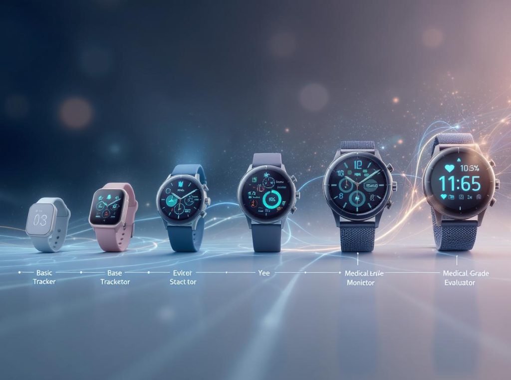 Smartwatch heart rate technology evolution summary overview