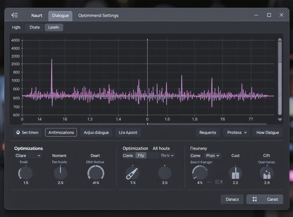 Earbuds EQ optimization for clear TV dialogue and speech enhancement