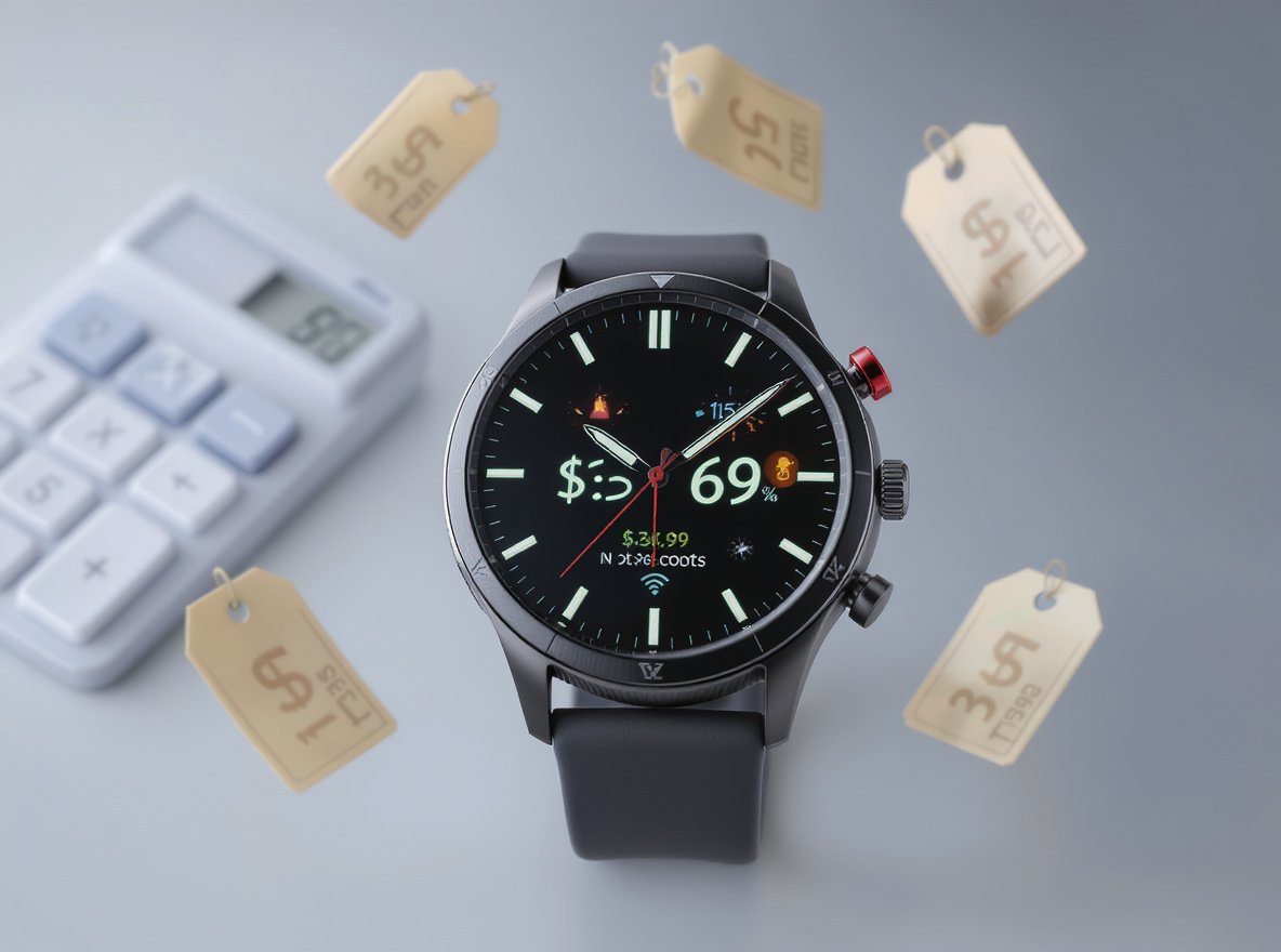 Smartwatch cellular plan costs comparison with price calculator and wireless signals