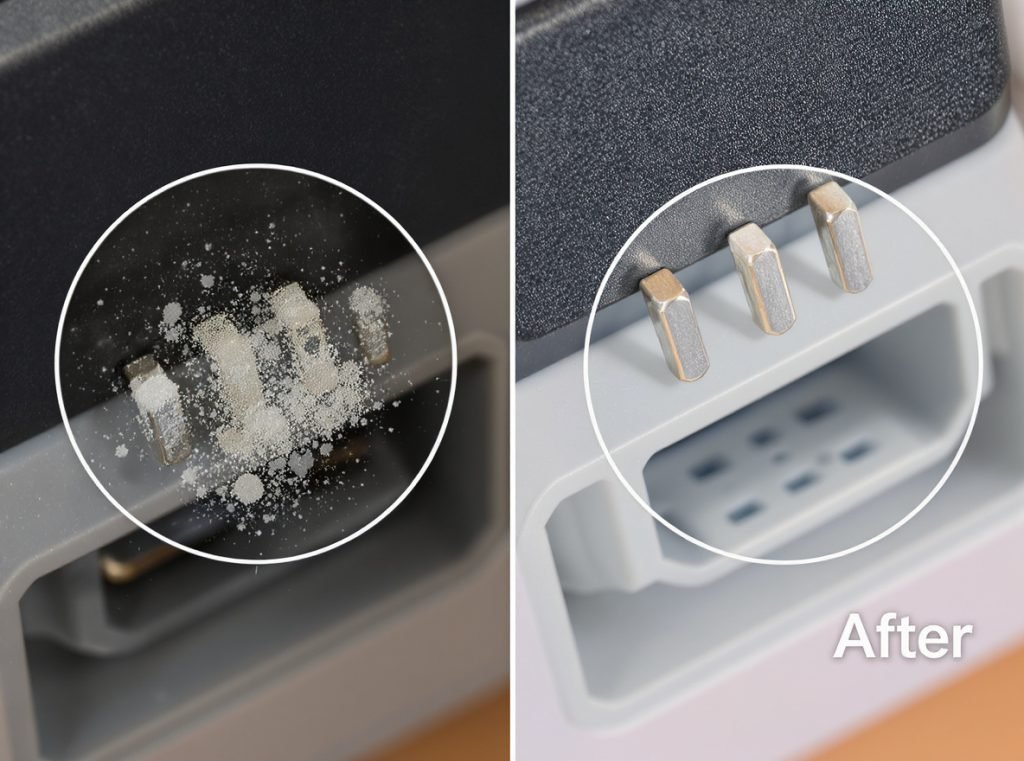 Common smartwatch charging problems dirty contacts vs clean pins