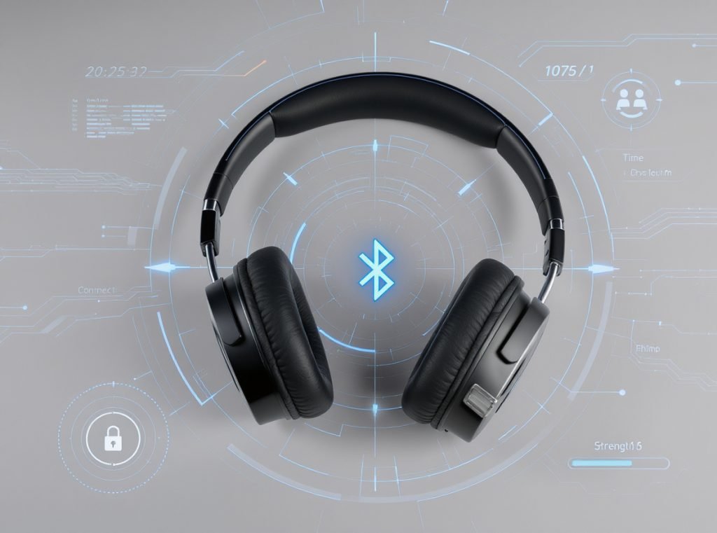 Wireless headphones showing battery and codec issues causing static